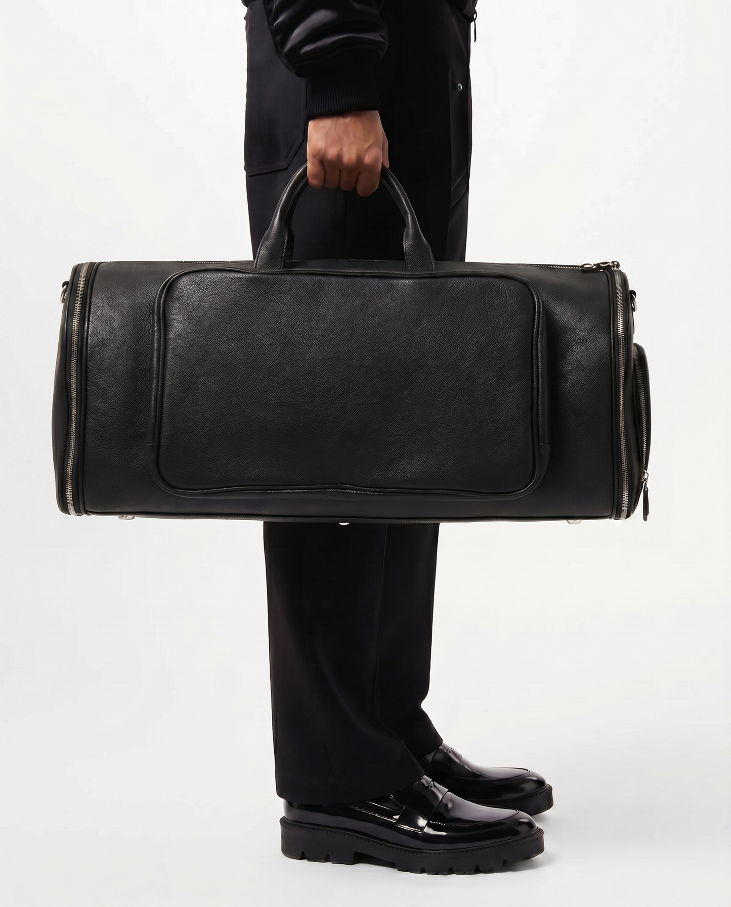 Obsidian Luxe Duffle Bag