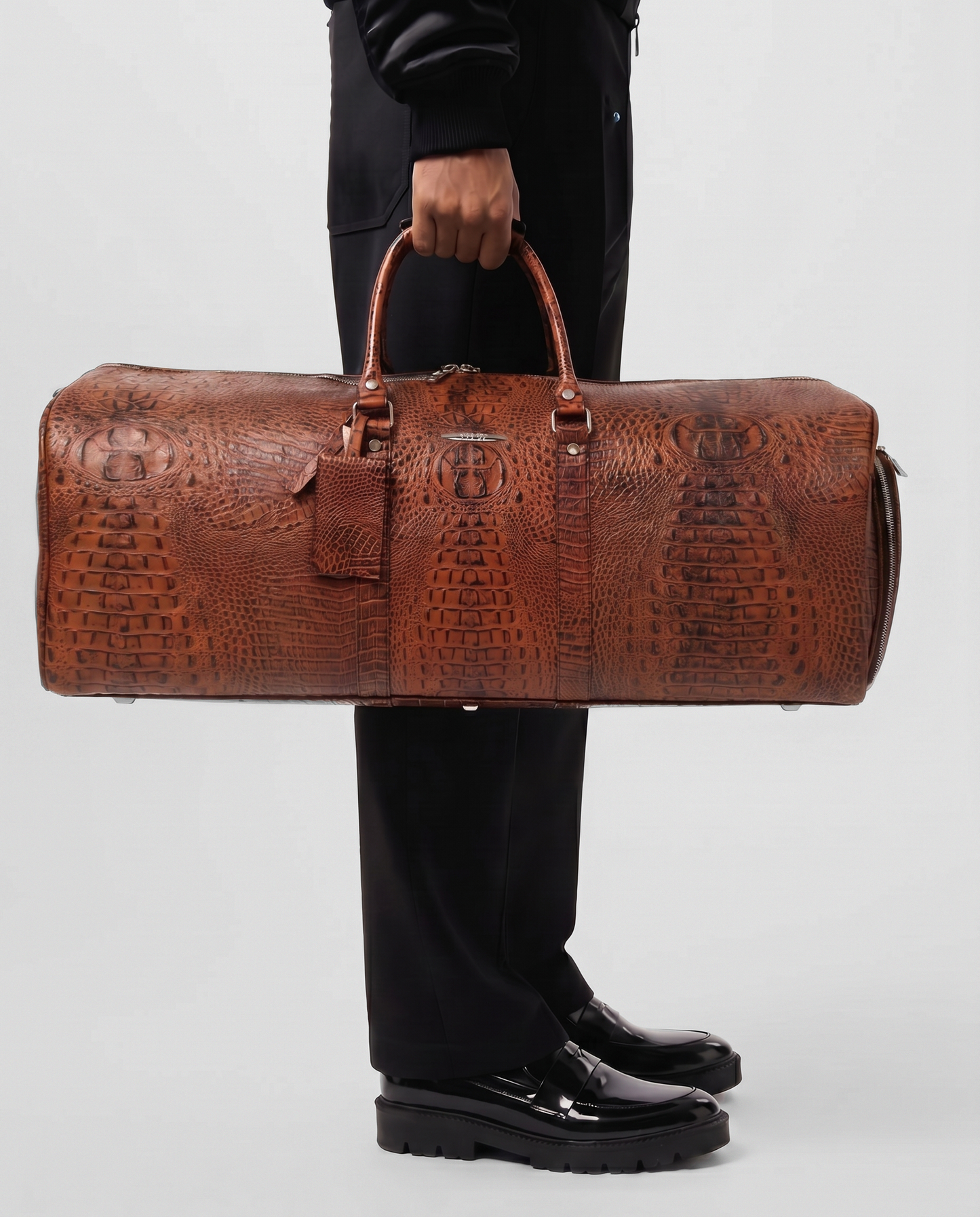 Regent Croc Duffle Bag