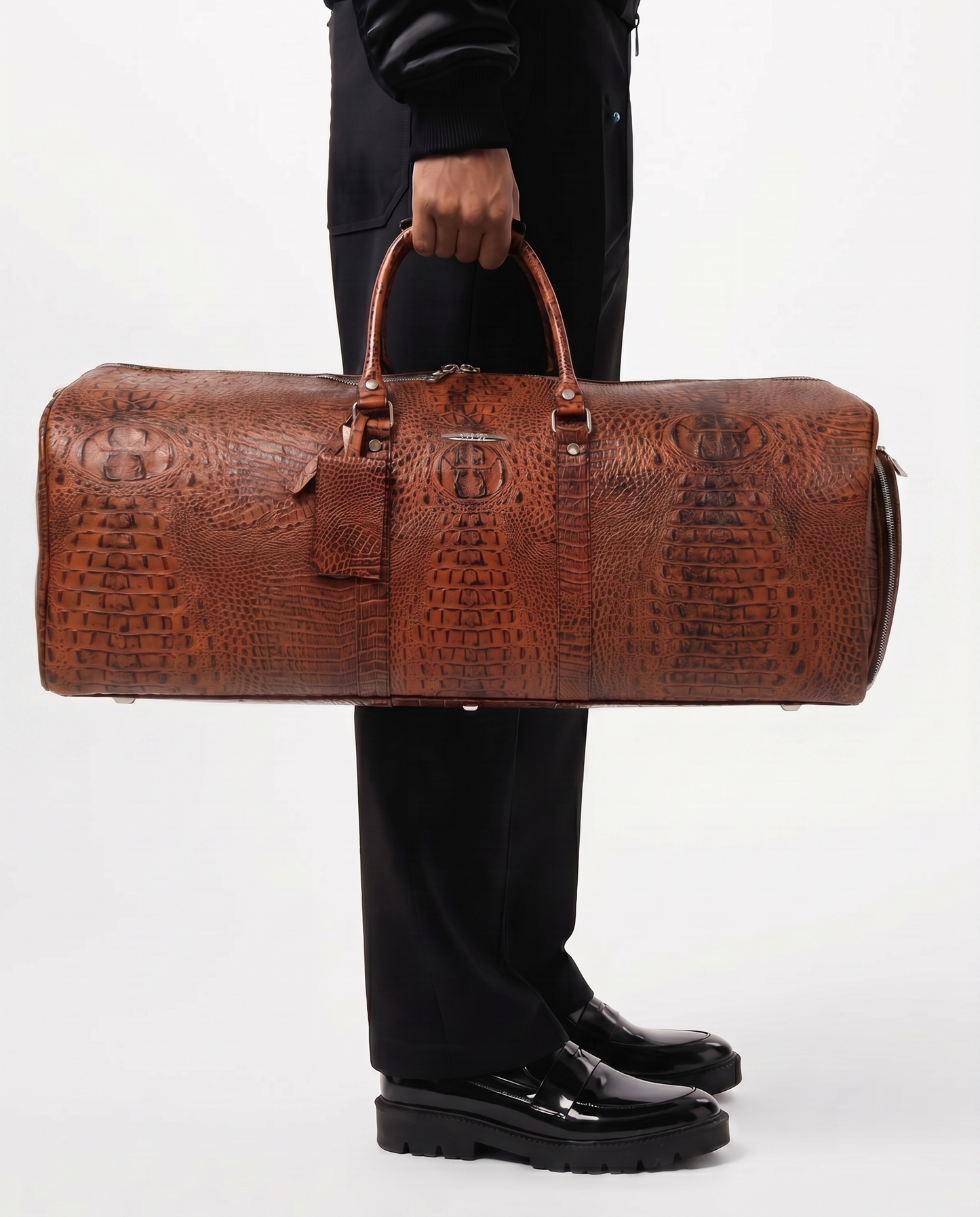 Regent Croc Duffle Bag