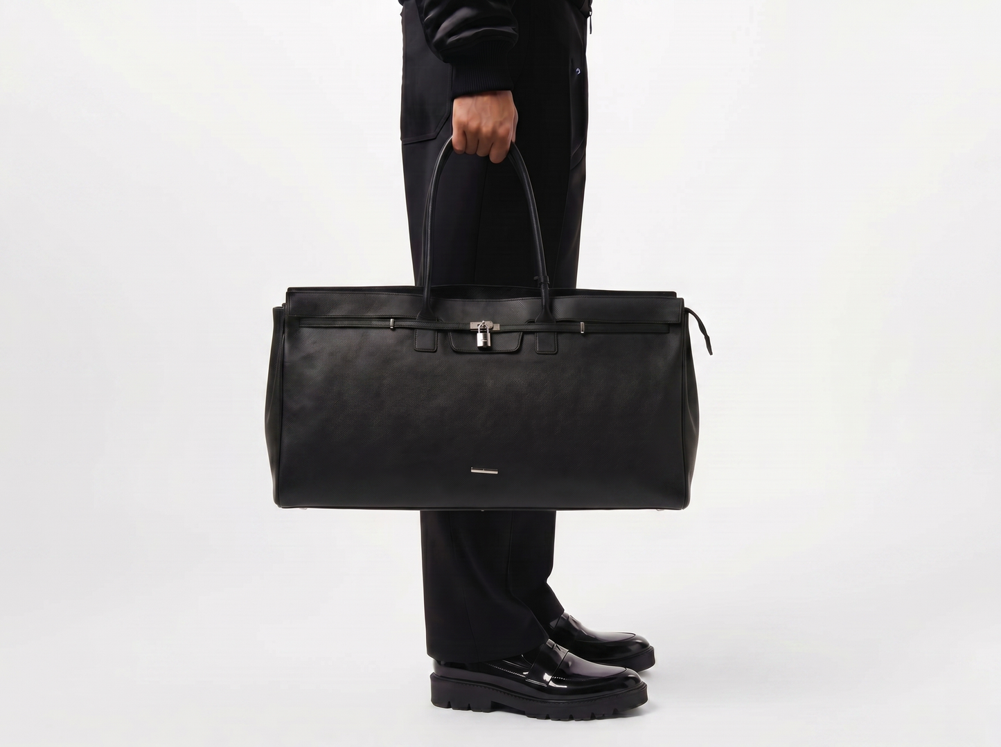 Sable Grain City Leather Bag