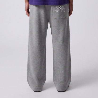 Gray Pleated Sweats pants