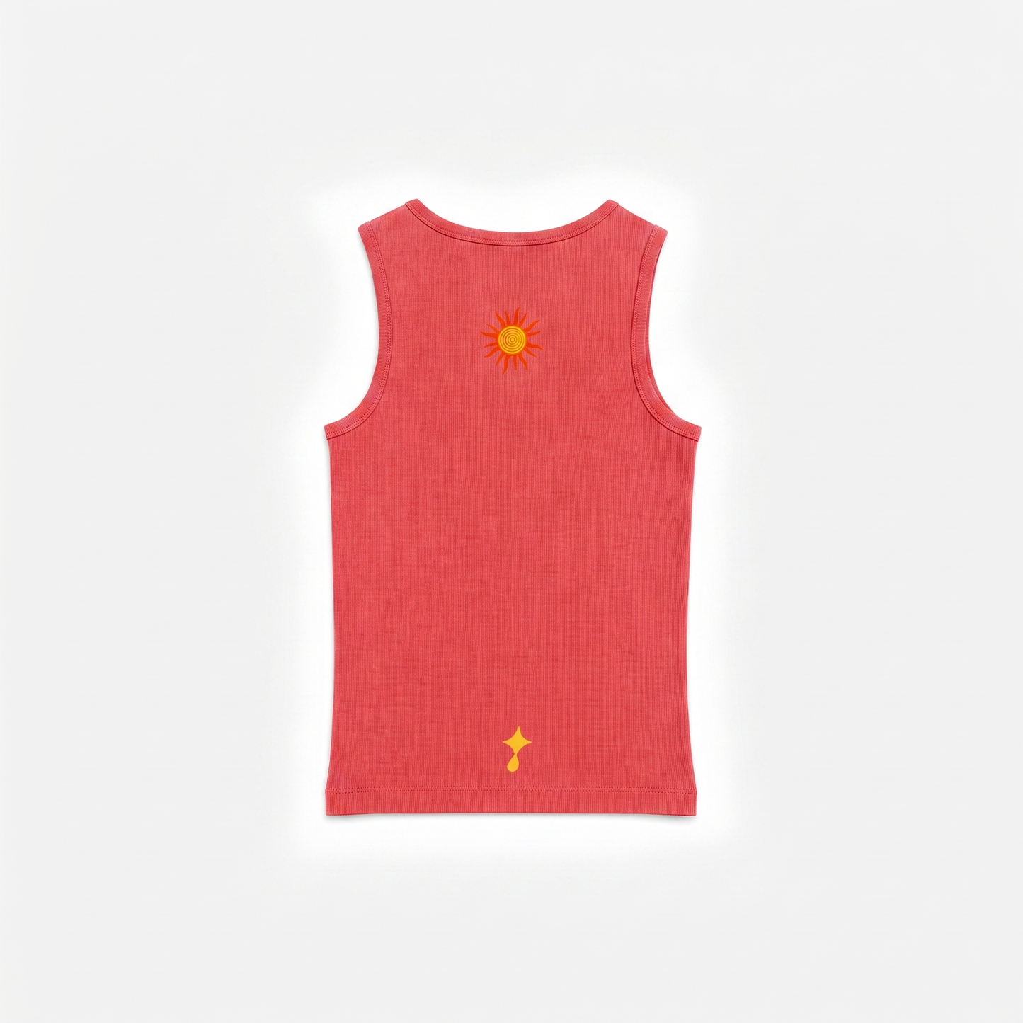Sun and Moon highneck tank top