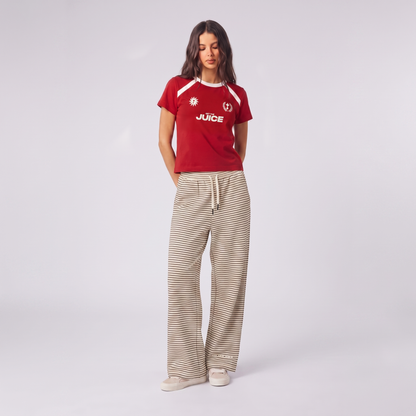 Sun and Moon baby tee (Red)