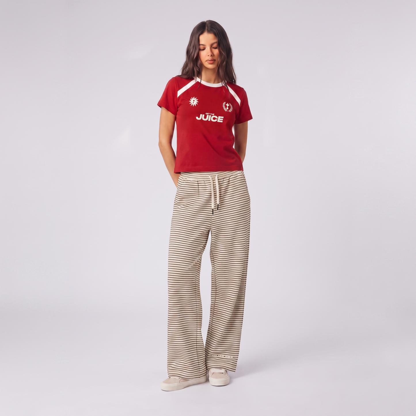 Horizontal Stripe Lounge Pants