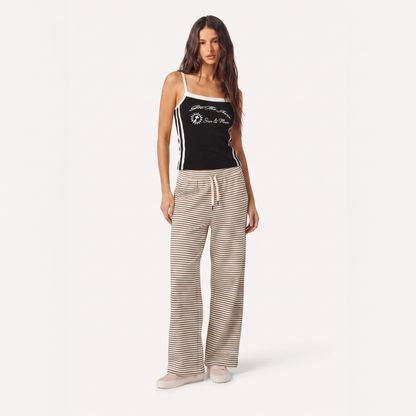 Horizontal Stripe Lounge Pants