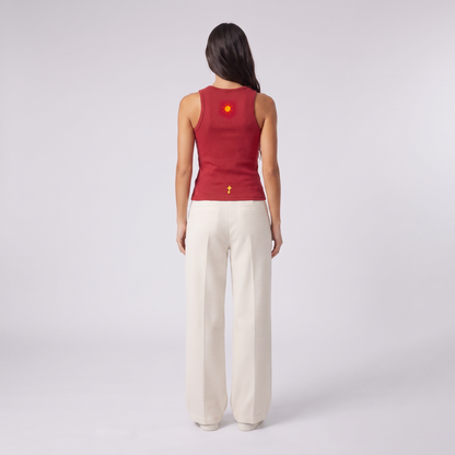 Sun and Moon highneck tank top