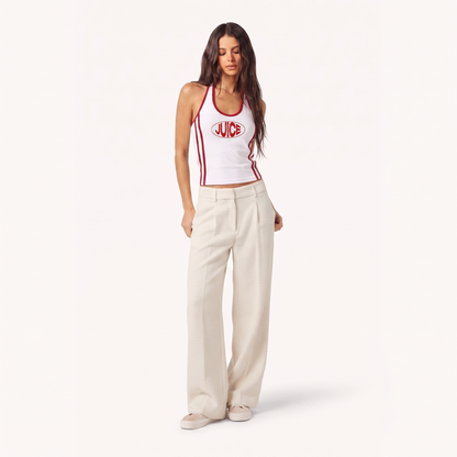 Sun and moon halter top