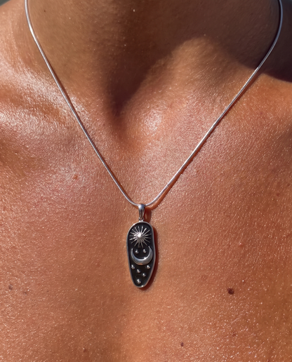 Lunar Sunburst Pendant