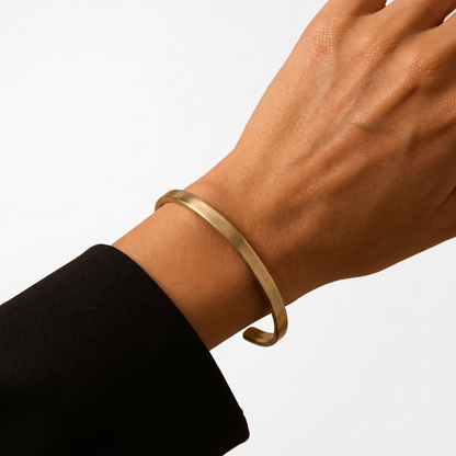 The Minimalist Brass Cuff