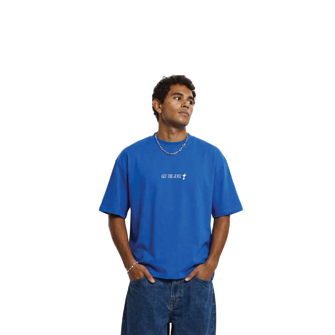 Juice Relaxed Fit Tee (Blue)