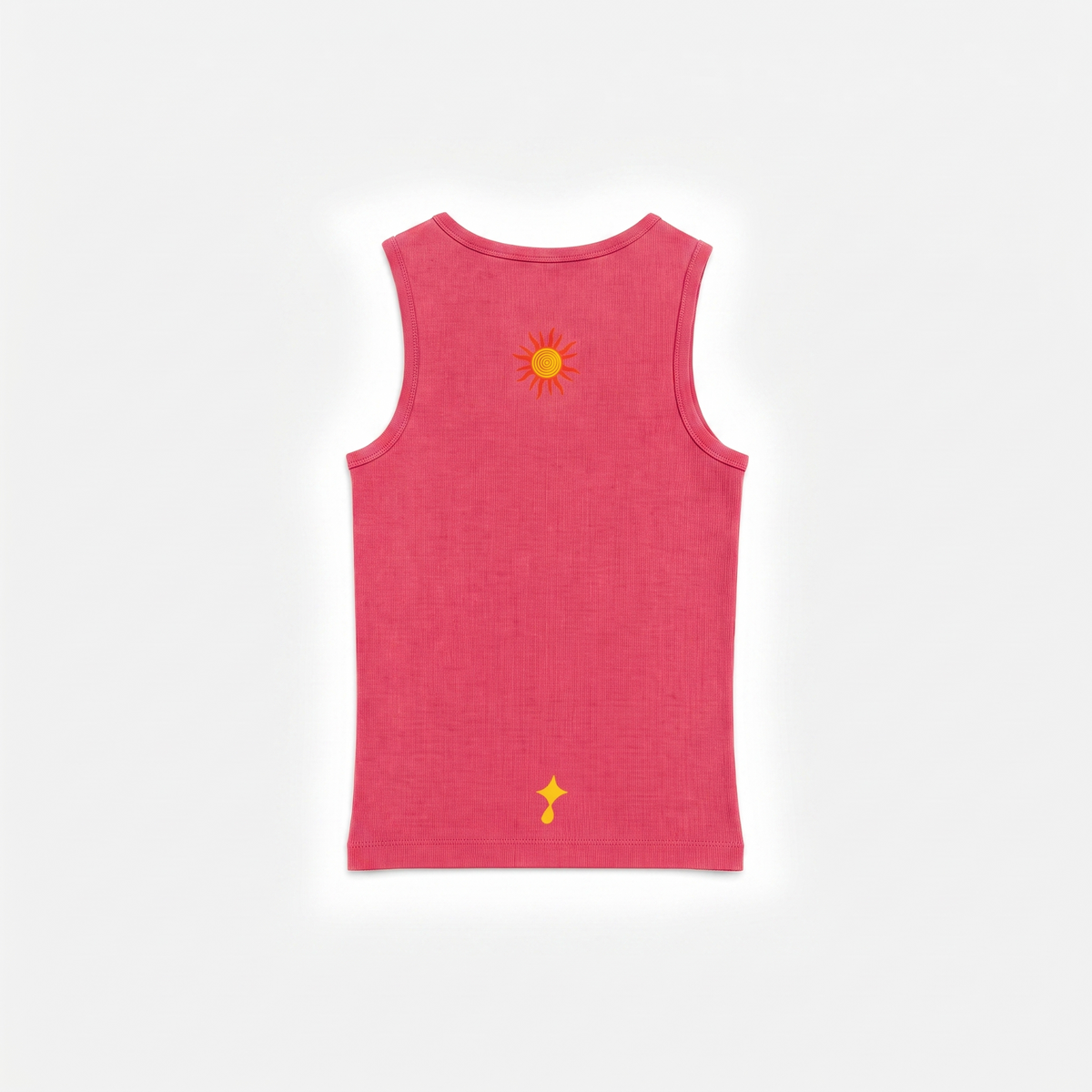 Sun and Moon highneck tank top