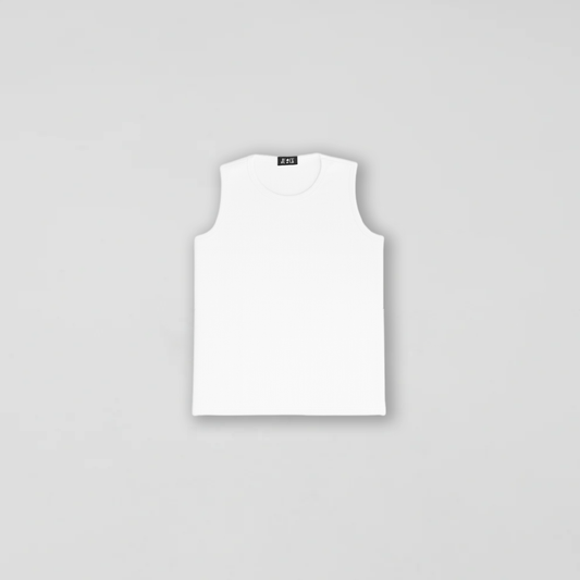Archieve Ribbed Aura Tank-Top
